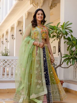 Varnika Sequin Georgette Lehenga