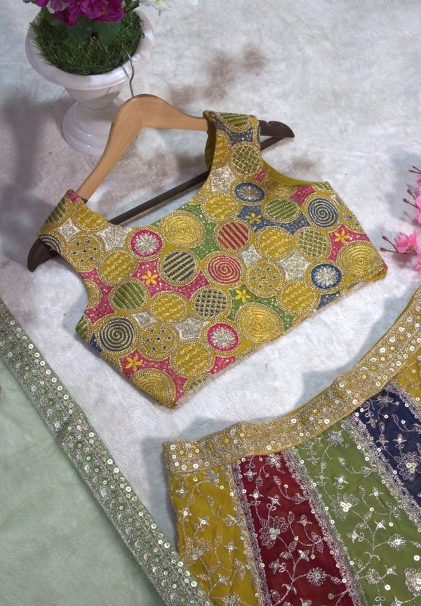 Varnika Sequin Georgette Lehenga