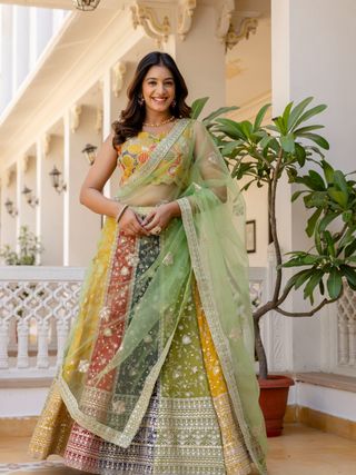 Varnika Sequin Georgette Lehenga