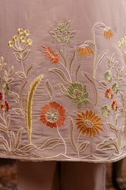 Castilian Pink with Embroidery and Jacquard salwar suits