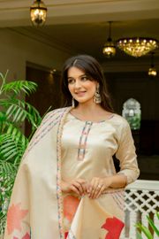 Elegant Camel Shade Salwar Suit Set