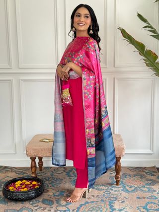 Elegance Embroidered Kurta Set