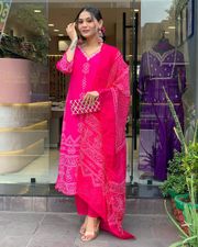 Pink Salt Gotapatti Salwar Suit Set