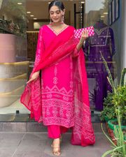 Pink Salt Gotapatti Salwar Suit Set