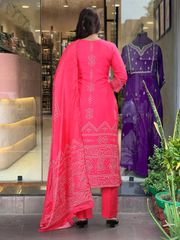 Pink Salt Gotapatti Salwar Suit Set