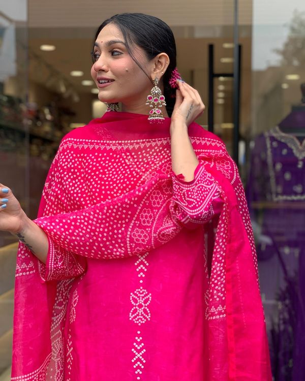 Pink Salt Gotapatti Salwar Suit Set