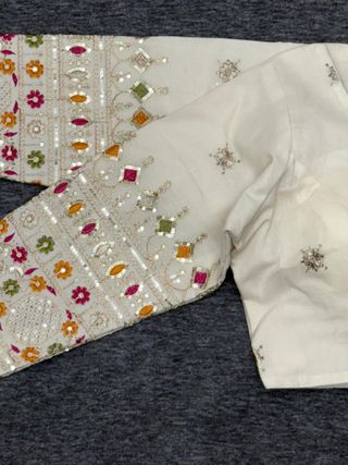 Classic Festive Wear Blouse for Stylish Saree Look