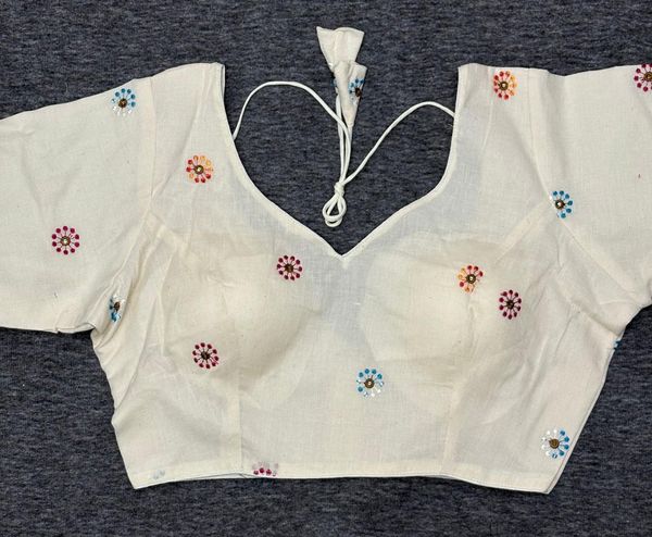 Classic Festive Wear Blouse for Stylish Saree Look