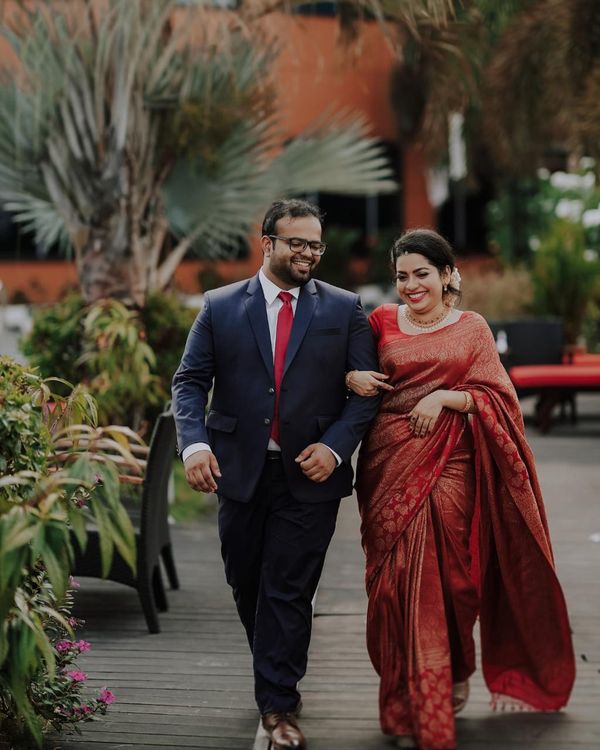 Red Lichi Silk Saree with Rich Golden Jacquard Work
