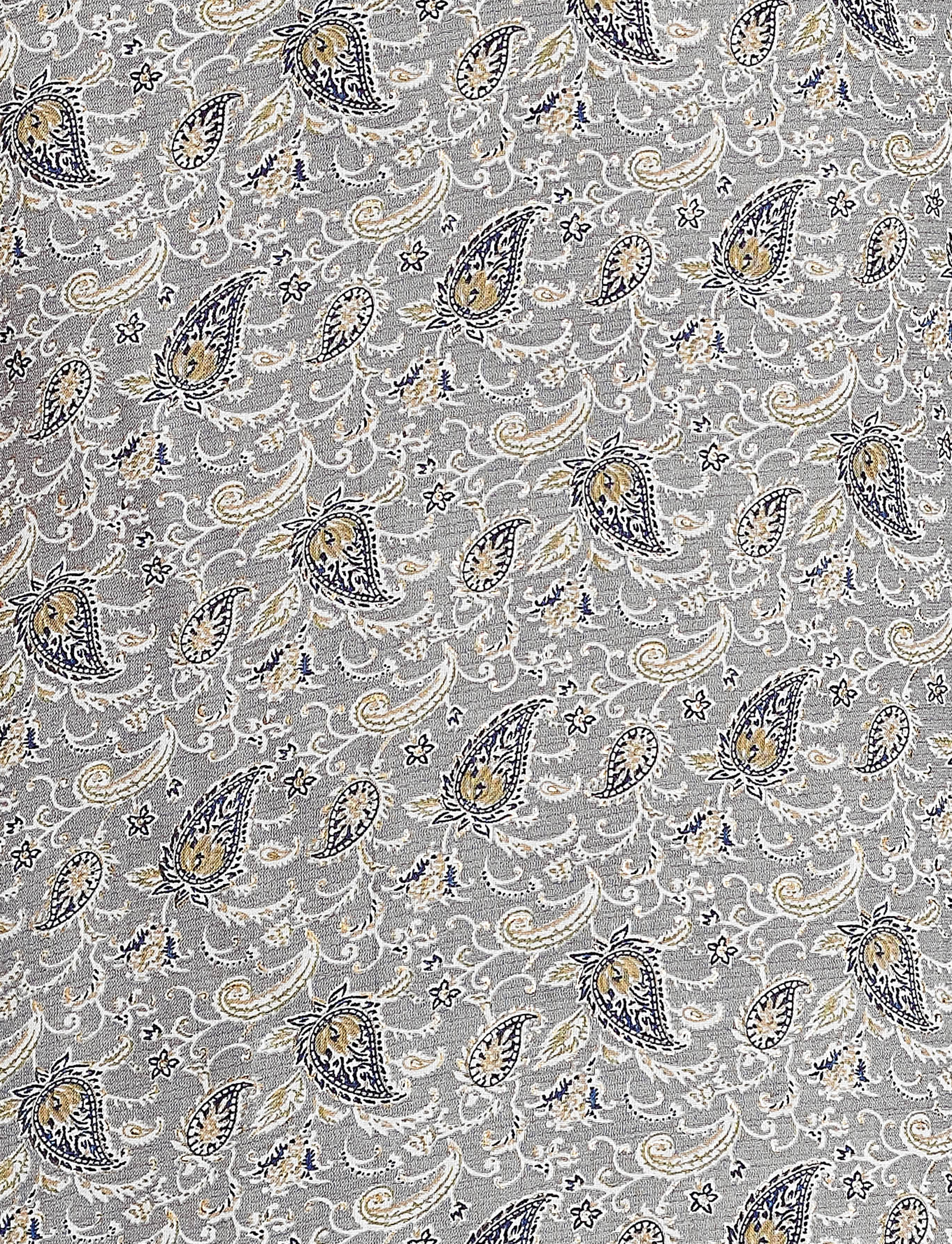 Grey Printed Cotton Kurti Pant Set for Women Daily Wear