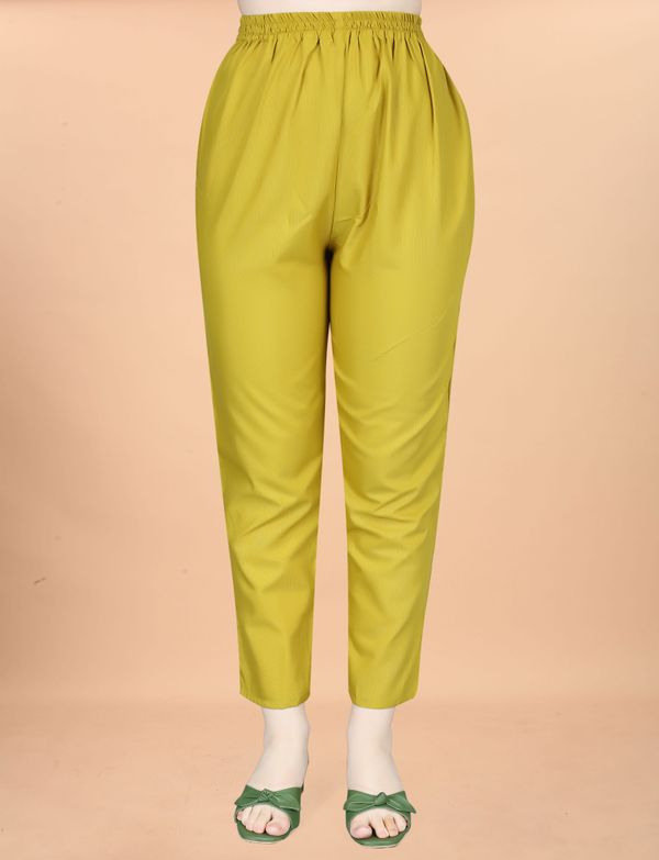 Mustard Embroidered Kurta Pant Dupatta Set for Women